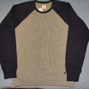 Men's Navy Blueand Gray Sweater Brooks Brothers New With Tag XL.